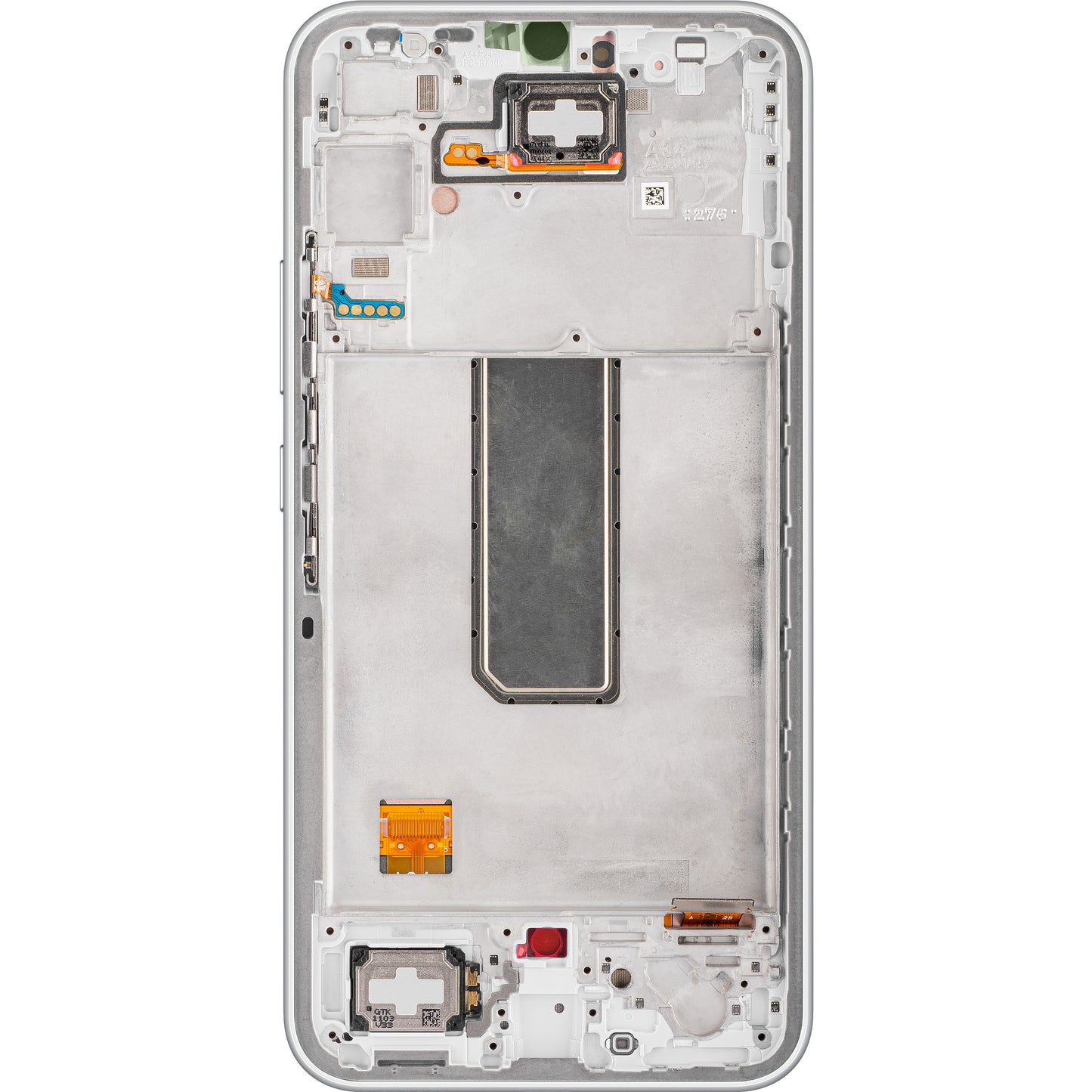 Dotykový displej Samsung Galaxy A34 A346, s rámečkem, stříbrný, servisní balíček GH82-31200B