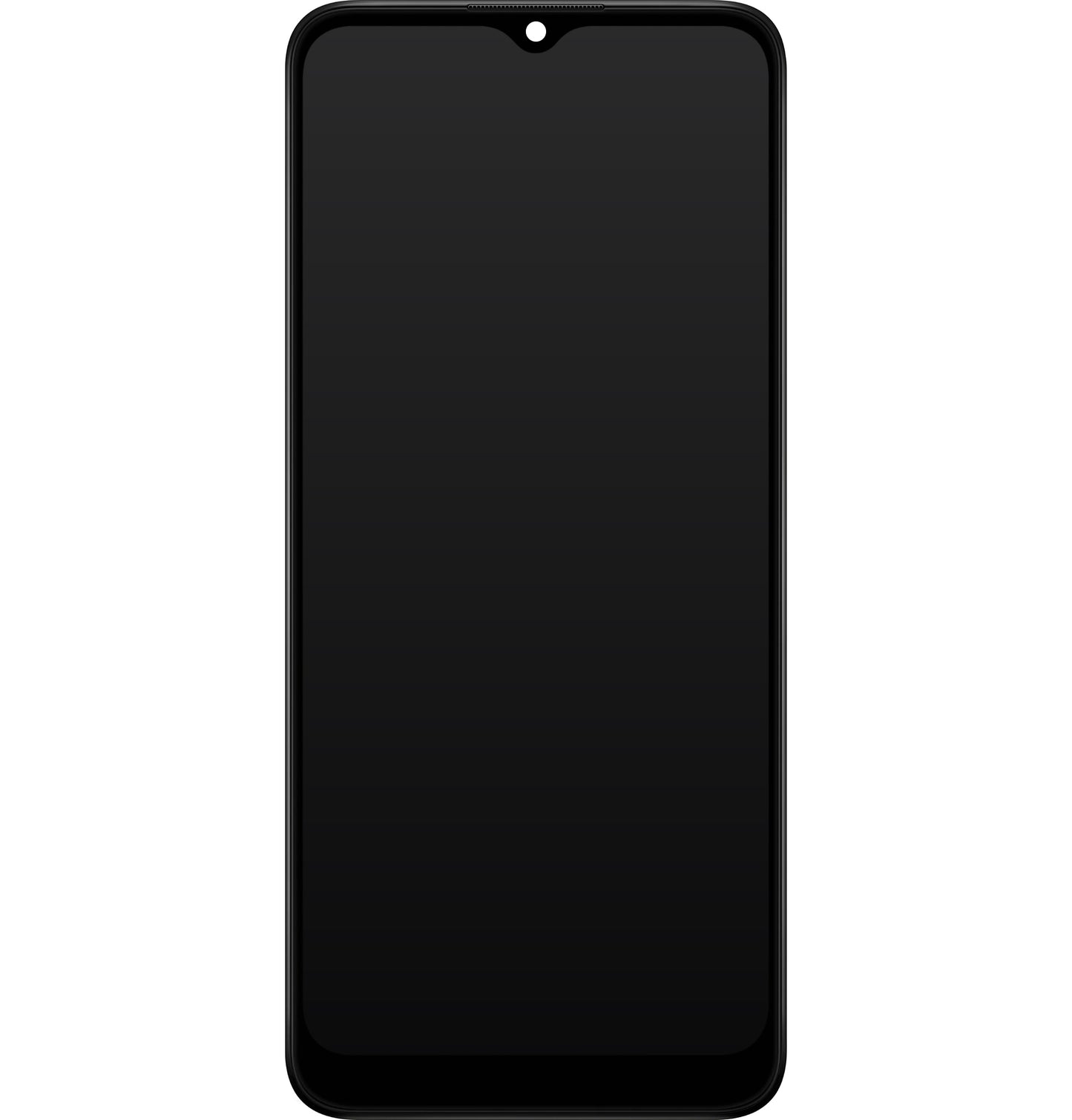 Dotykový displej Samsung Galaxy A03 A035, s rámečkem, verze F, černý, servisní balíček GH81-21625A