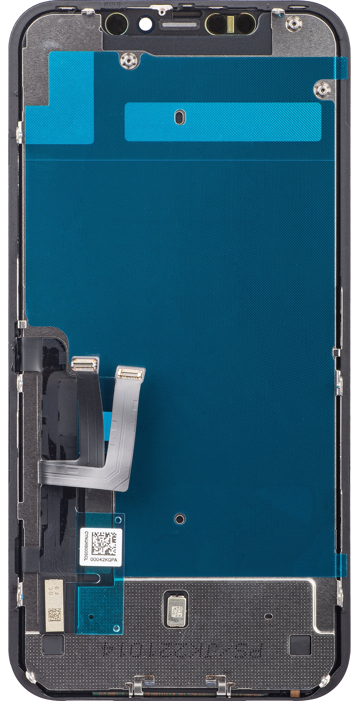 Displej s dotykovou obrazovkou JK pro Apple iPhone 11, s rámem, verze LCD In-Cell IC Movable, černý