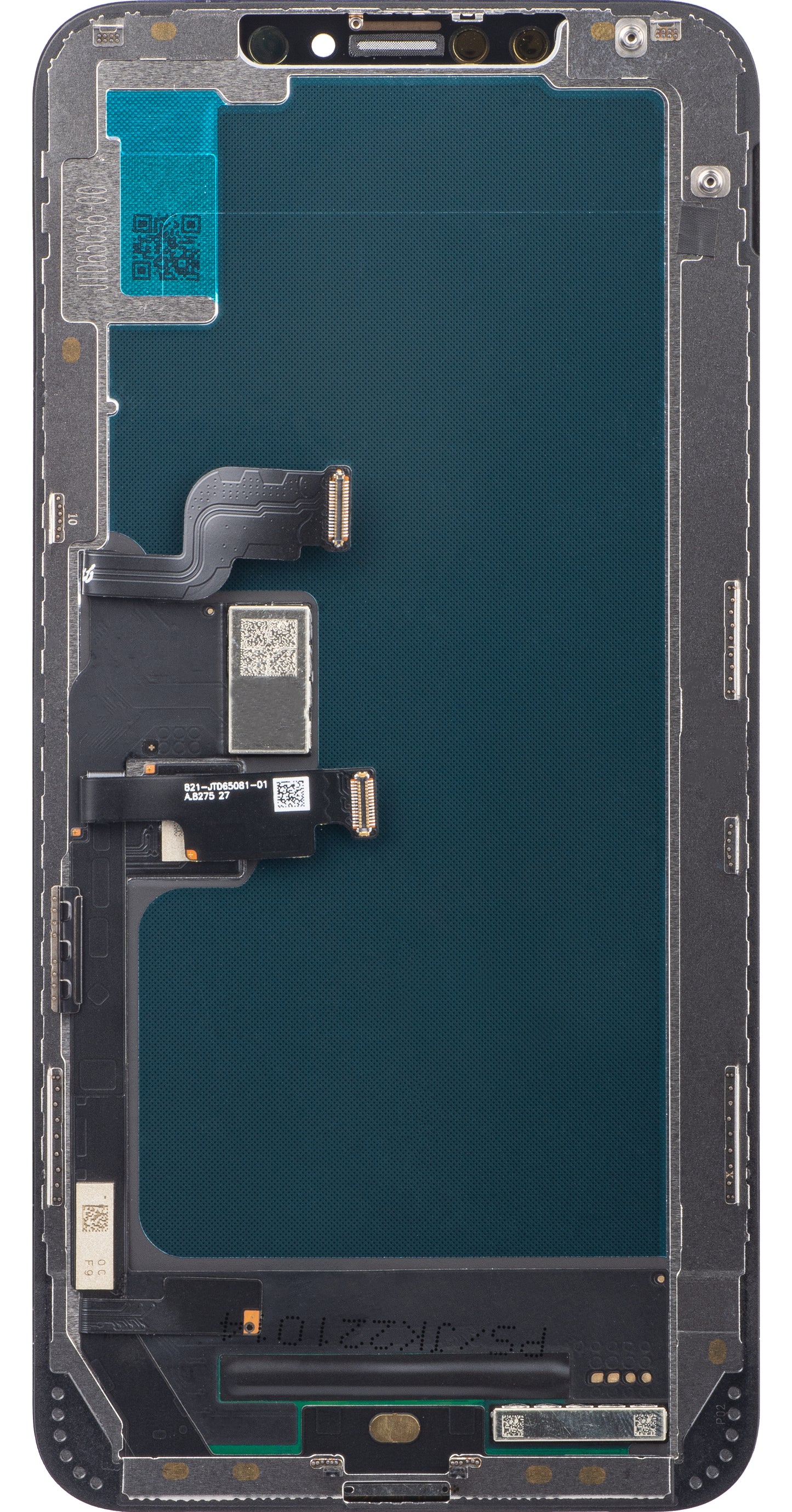 Dotykový displej JK pro Apple iPhone XS Max, s rámečkem, verze In-Cell LCD, černý