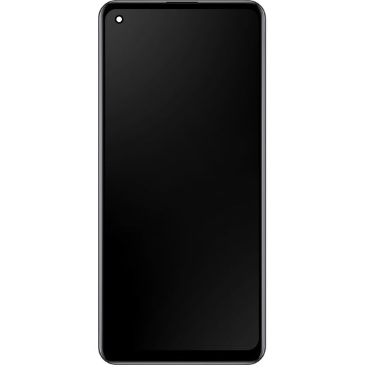 Samsung Galaxy A21s A217 Dotykový displej s rámečkem, černý, servisní balíček GH82-22988A