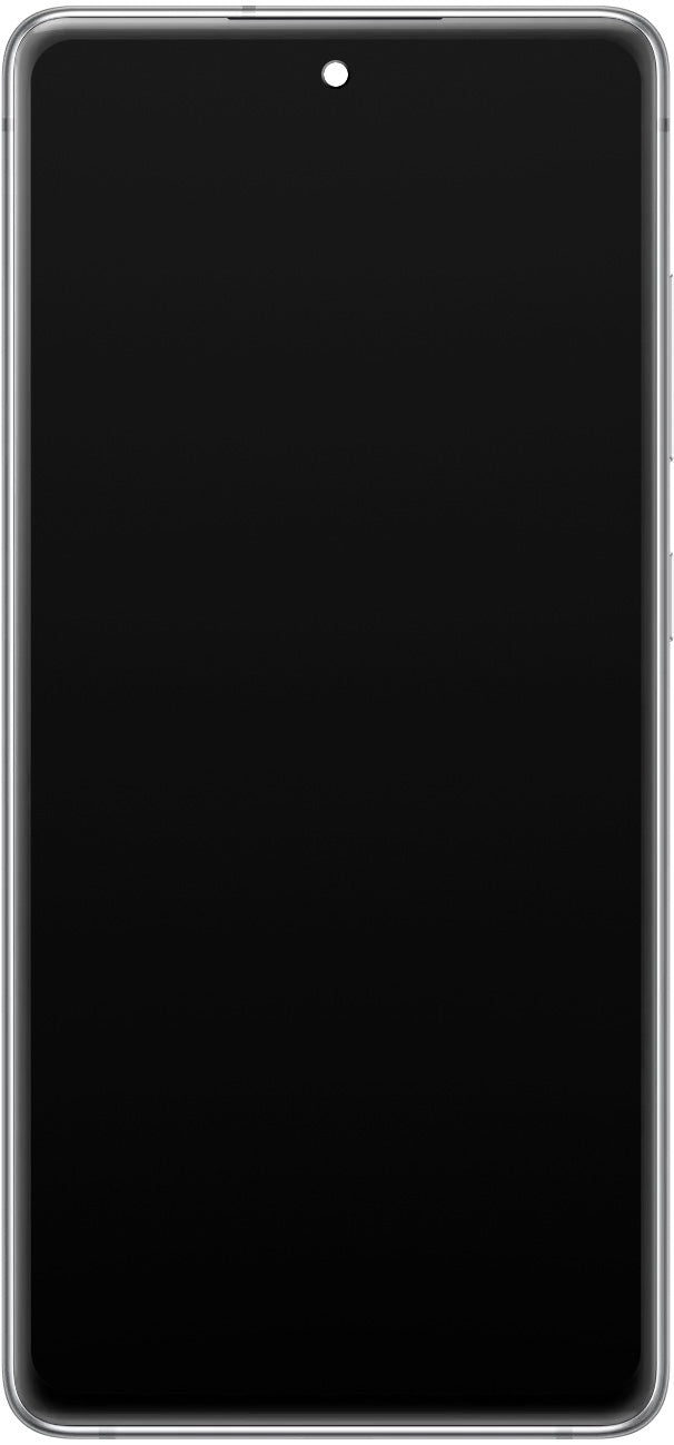 Samsung Galaxy Galaxy S20 FE 5G Touchscreen Display G781, with Frame, White, Service Pack GH82-24214B