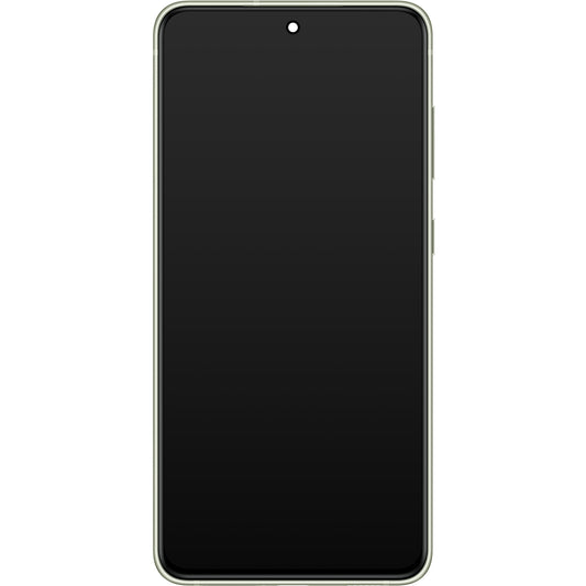 Dotykový displej Samsung Galaxy S21 FE 5G G990, s rámečkem, zelený, servisní balíček GH82-2656590C