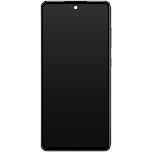 Samsung Galaxy A52 5G A526 / A52 A525 Dotykový displej, s rámečkem, bílý, servisní balíček GH82-25754D