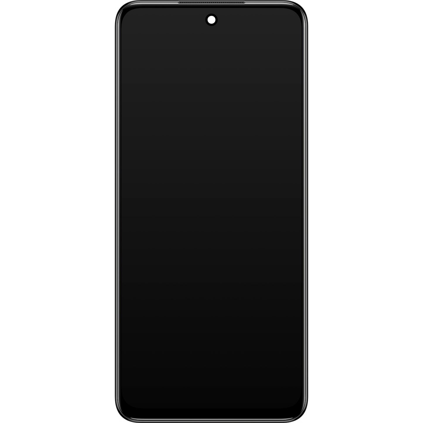 Dotykový displej Xiaomi Redmi Note 10 5G, s rámečkem, šedý, servisní balíček 5600020K1900