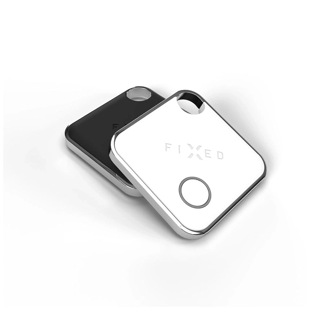 Fixed SmartTag Duo pro iOS, Sada 2 kusy, Bílá / Černá