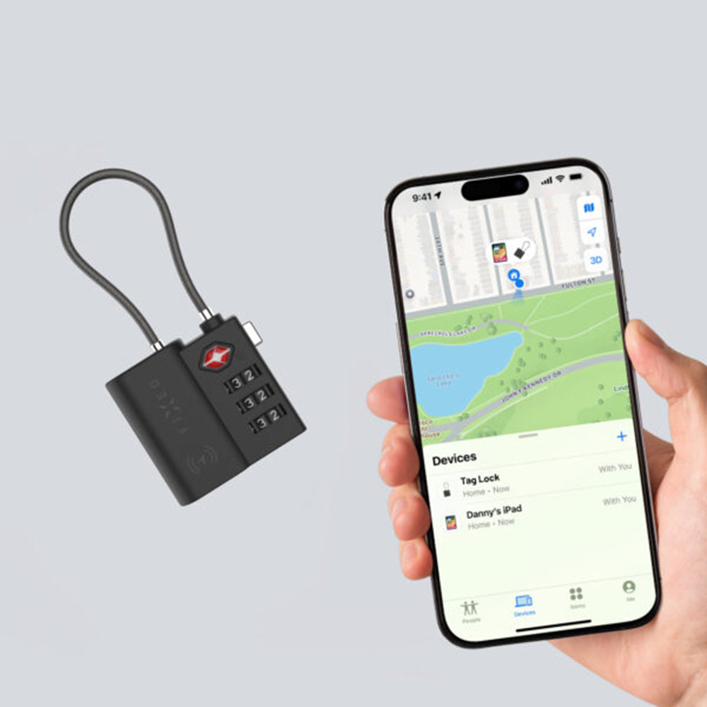 Fixed SmartTag Travel pro iOS Series, Černý