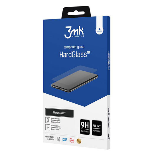 Ochranná fólie na displej 3MK HardGlass pro Samsung Galaxy A57 5G, tvrzené sklo, plné lepidlo