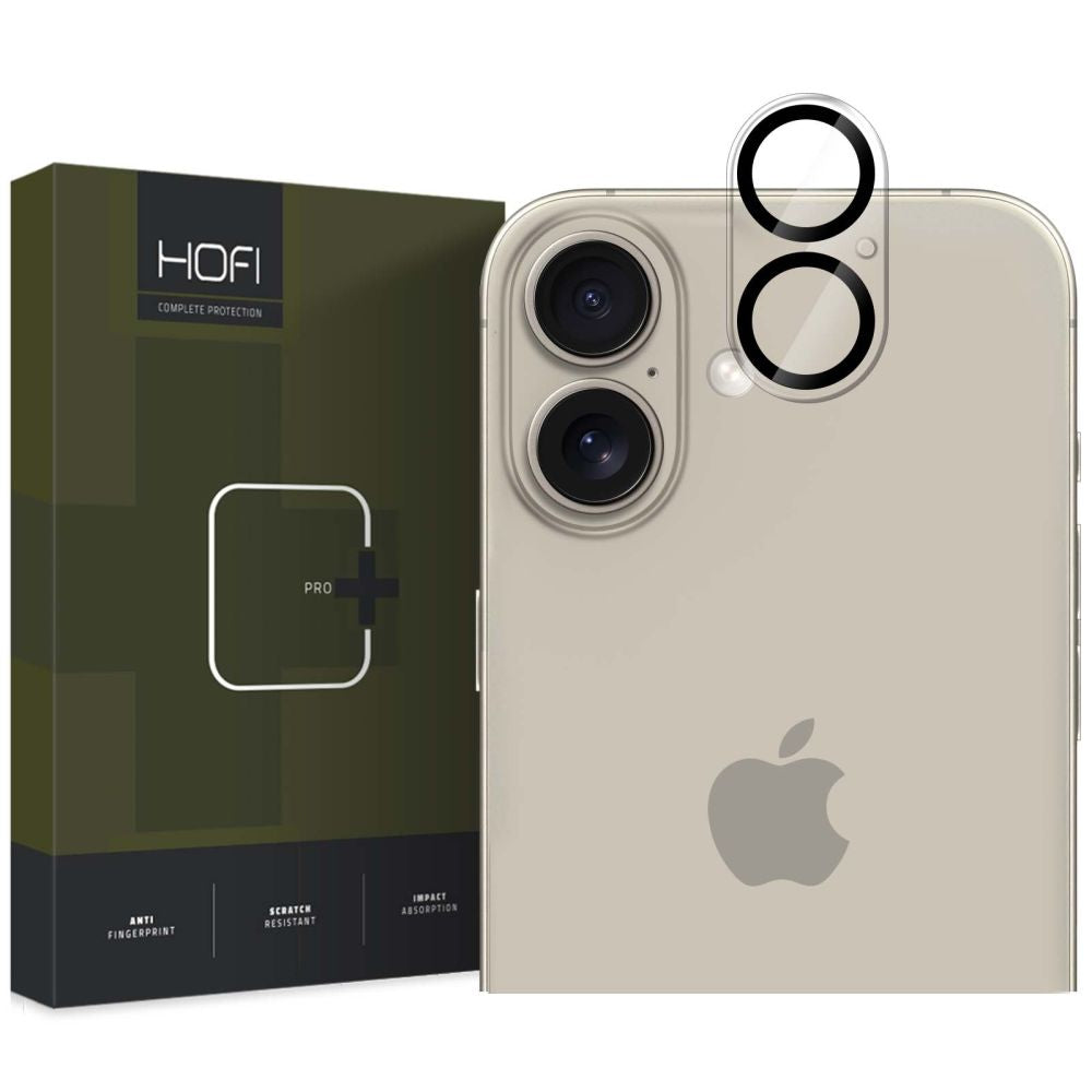 Ochranná fólie Zadní fotoaparát HOFI CAM PRO+ pro Apple iPhone 16 Plus / 16, Glass Protected