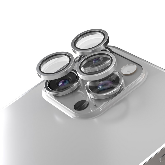 Ochranná fólie zadní kamery Etteri pro Apple iPhone 16 Pro Max / 16 Pro, tvrzené sklo, šedá