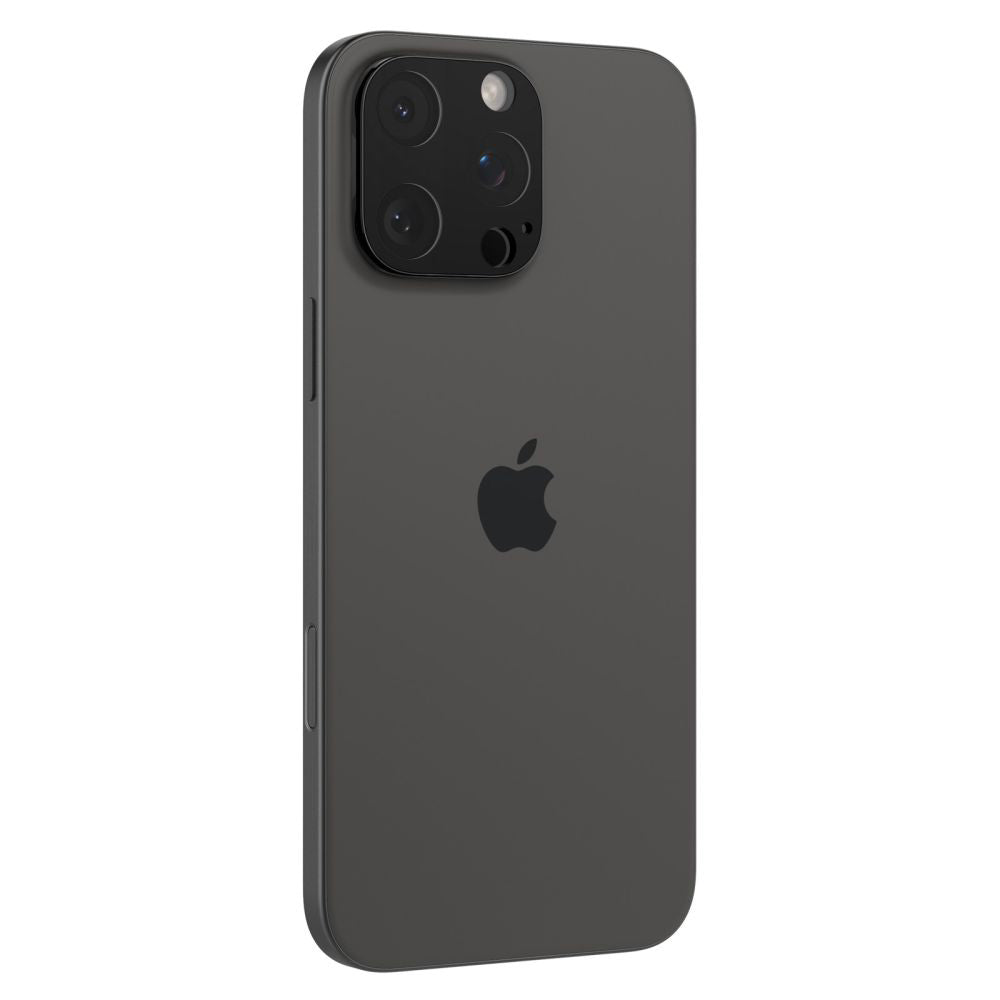 Spigen GlastR Optik Rear Camera Protector for Apple iPhone 16 Pro Max, Tempered Glass, Set of 2 pieces, Black AGL05273