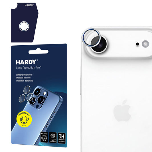 Ochranná fólie 3MK Hardy Protection Pro na zadní kameru pro Apple iPhone 17 Air, Tvrzené sklo, Stříbrná