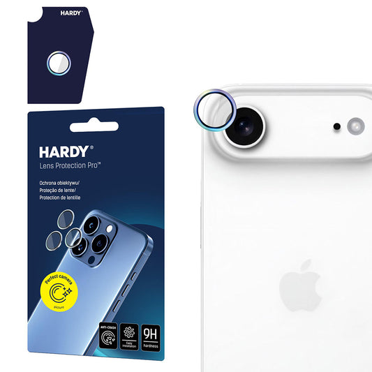 Ochranná fólie 3MK Hardy Protection Pro na zadní kameru pro Apple iPhone 17 Air, Tvrzené sklo, Multicolor