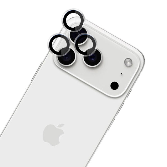 Ochranná fólie 3MK Hardy Protection Pro na zadní kameru pro Apple iPhone 17 Pro Max / 17 Pro, Tvrzené sklo, Průhledná