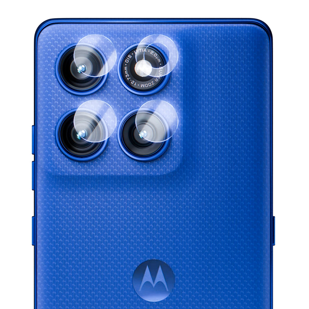 Ochranná fólie na zadní kameru 3MK Protection pro Motorola Edge 60 Pro, flexibilní sklo, sada 4 kusů, průhledná