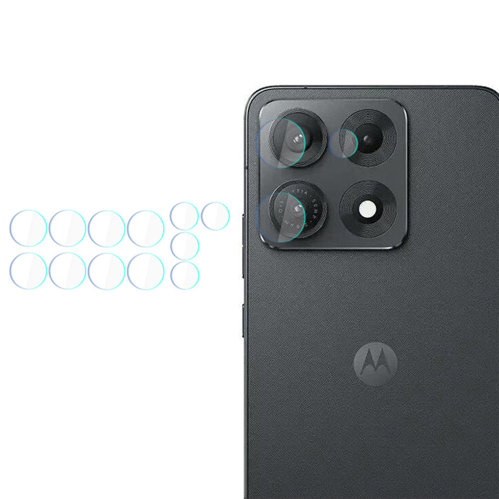 Ochranná fólie na zadní kameru 3MK Protection pro Motorola Edge 70 Max, tvrzené sklo, sada 4 kusy, průhledná