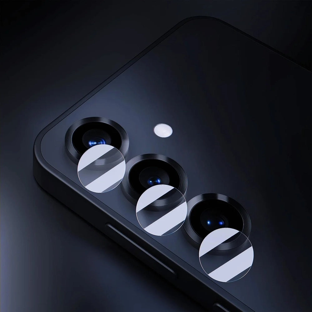 Ochranná fólie na zadní kameru 3MK Protection pro Realme Note 70T, Tvrzené sklo, Sada 4 kusů, Průhledná