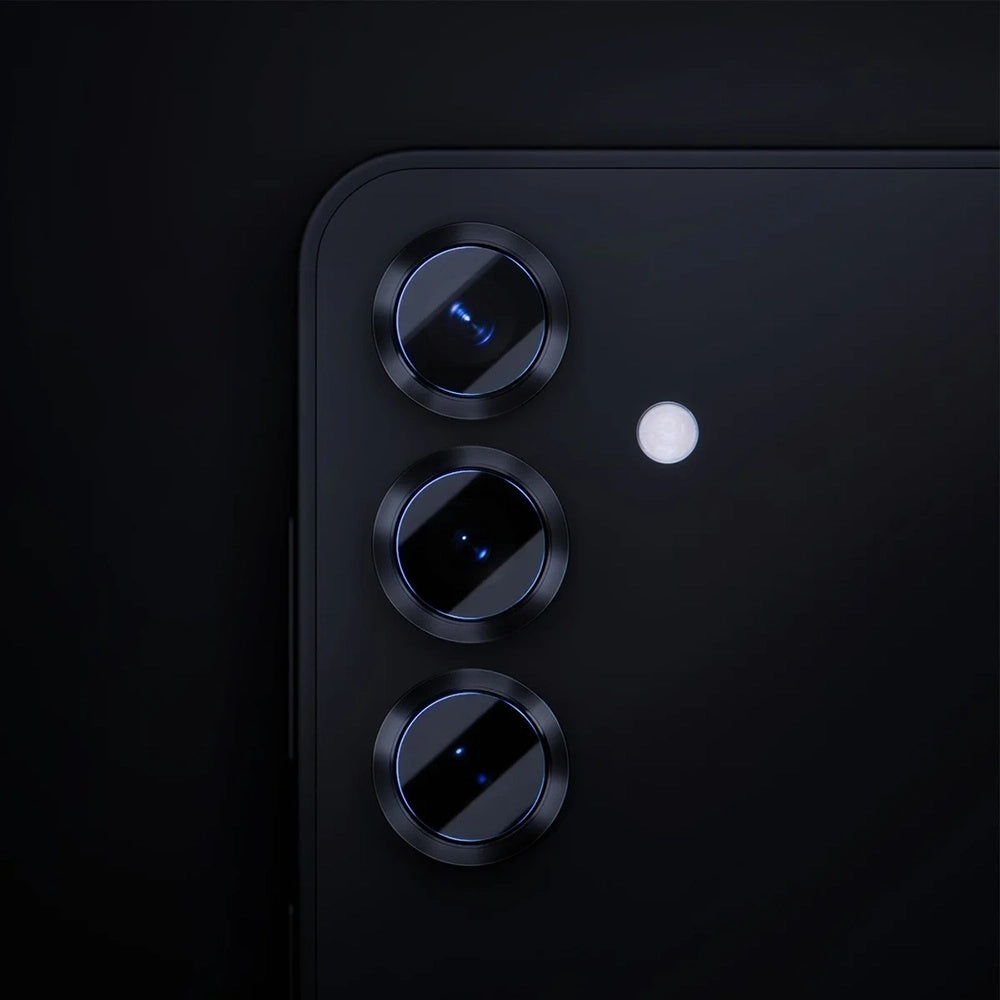 Ochranná fólie na zadní kameru 3MK Protection pro Samsung Galaxy S25 FE, Tvrzené sklo, Sada 4 kusů, Průhledná