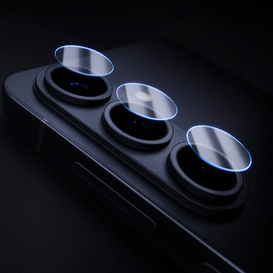 Ochranná fólie na zadní kameru 3MK Protection pro Samsung Galaxy S26 Plus S947, Tvrzené sklo, Sada 4 kusů, Průhledná