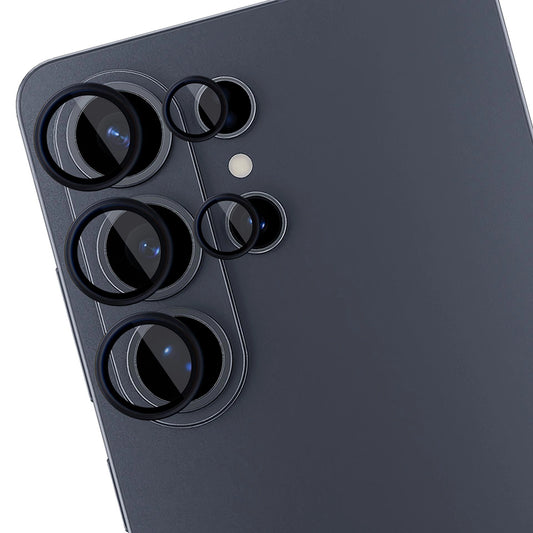 Ochranná fólie 3MK Protection na zadní kameru pro Samsung Galaxy S26 Ultra S948, Tvrzené sklo, Černá