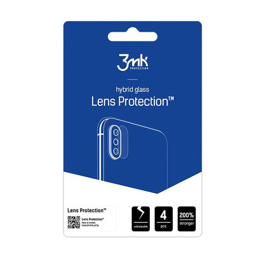 Ochranná fólie na zadní kameru 3MK Protection pro Samsung Galaxy Z Fold8 F971, tvrzené sklo, sada 4 kusy, průhledná