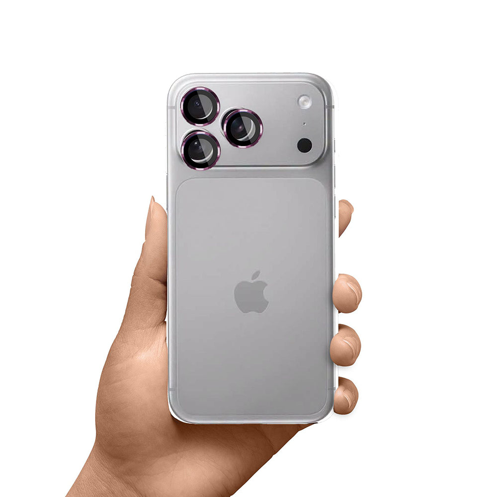 Ochranná fólie na zadní kameru 3MK Protection Pro pro Apple iPhone 18 Pro / 18 Pro Max, tvrzené sklo, vínová