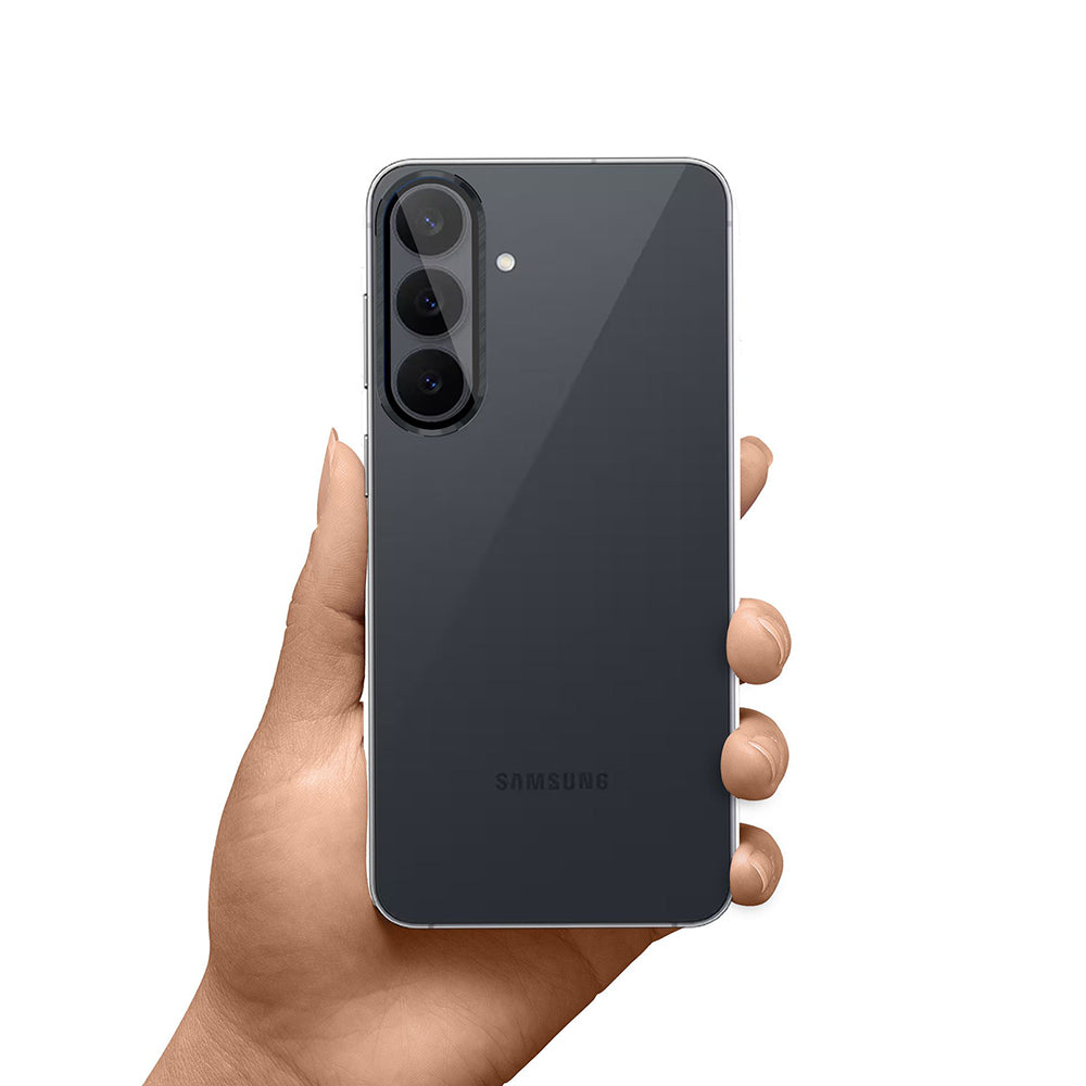 3MK Protection Pro Rear Camera Protective Film for Samsung Galaxy S26 FE S741, Tempered Glass, Black