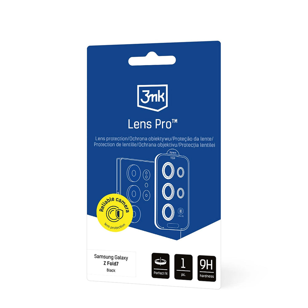 Ochranná fólie na zadní kameru 3MK Protection Pro pro Samsung Galaxy Z Fold7 F966, tvrzené sklo, průhledná