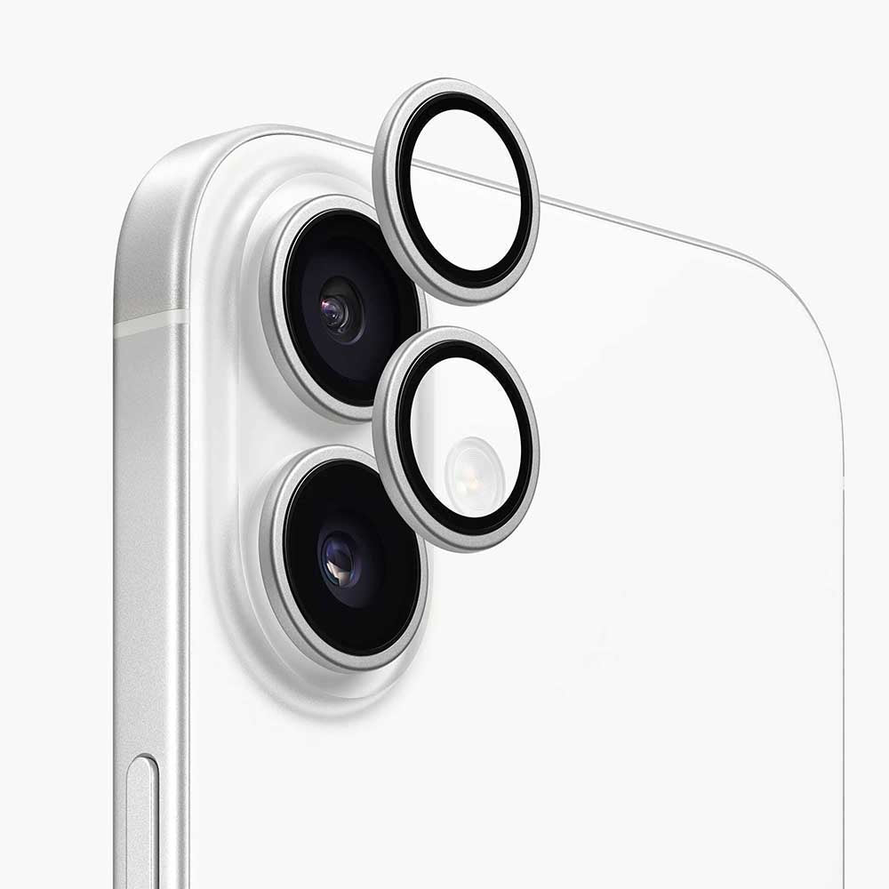 Ochranná fólie Anank AR na zadní kameru pro Apple iPhone 17, Zpevněné sklo, Stříbrná
