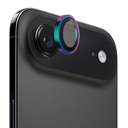 Ochranná fólie Blueo Metal Frame na zadní kameru pro Apple iPhone 17 Air, Tvrzené sklo, Multicolor