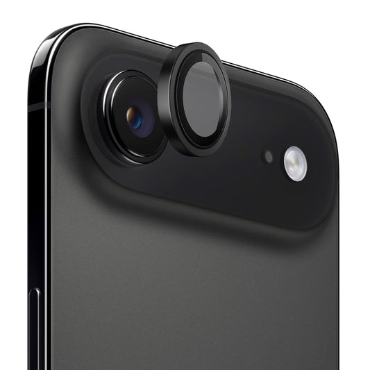 Ochranná fólie Blueo Metal Frame na zadní kameru pro Apple iPhone 17 Air, Tvrzené sklo, Černá