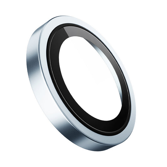 Ochranná fólie Blueo Metal Frame na zadní kameru pro Apple iPhone 17, Tvrzené sklo, Modrá