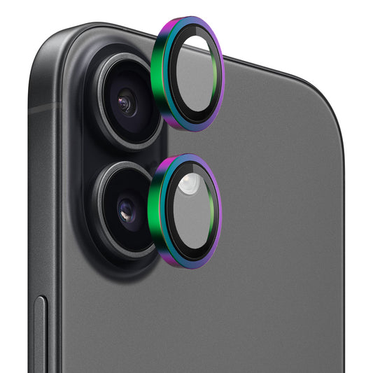 Ochranná fólie Blueo Metal Frame na zadní kameru pro Apple iPhone 17, Tvrzené sklo, Multicolor