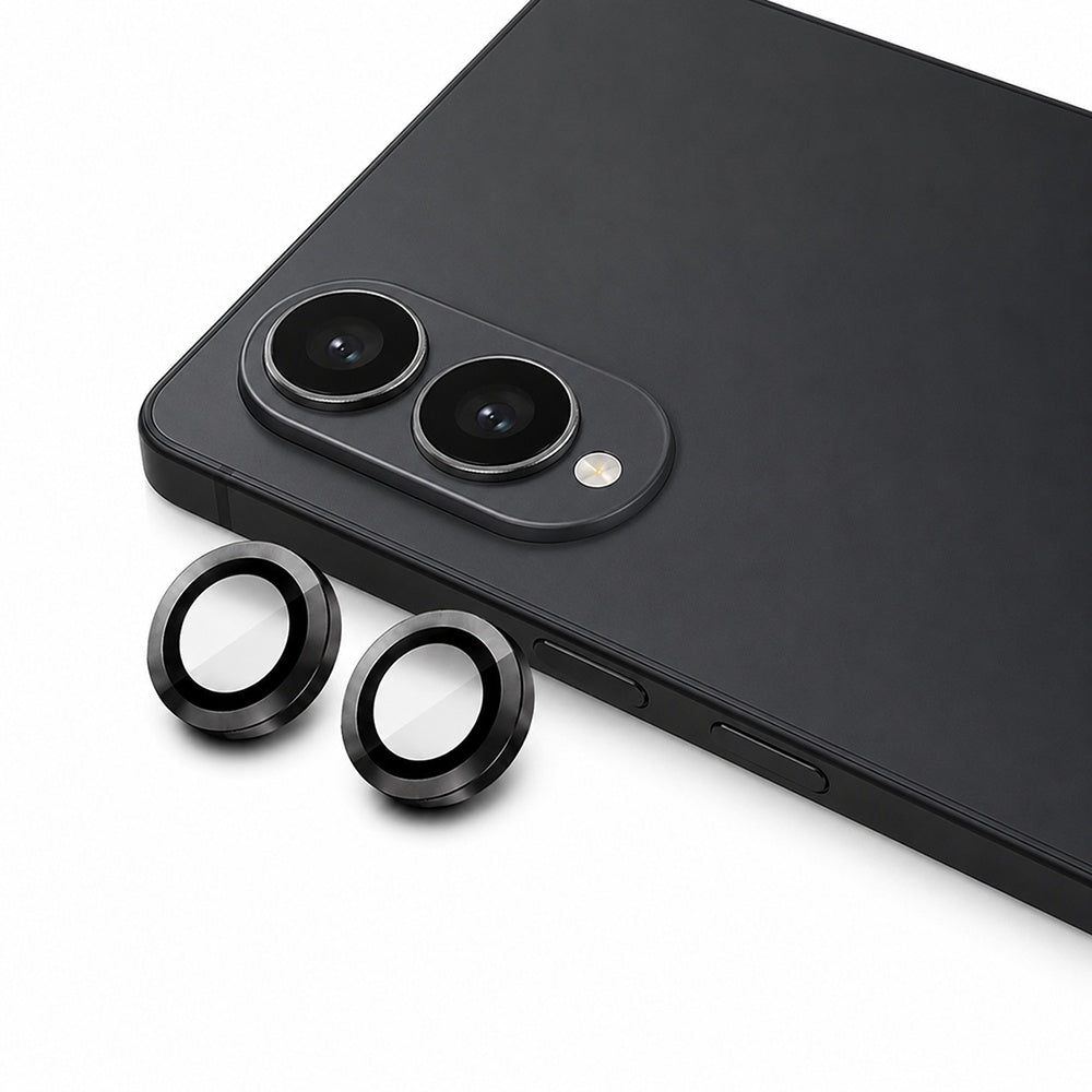 Ochranná fólie na zadní kameru Blueo pro Samsung Galaxy Z Fold8 F971, tvrzené sklo, černá