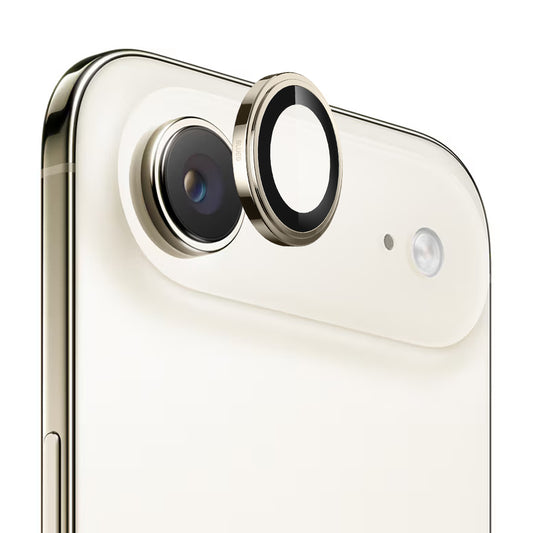 Ochranná fólie Blueo Sapphire Crystal na zadní kameru pro Apple iPhone 17 Air, Tvrzené sklo, Zlatá