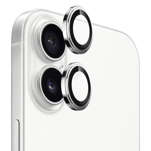 Ochranná fólie Blueo Sapphire Crystal na zadní kameru pro Apple iPhone 17, Tvrzené sklo, Stříbrná