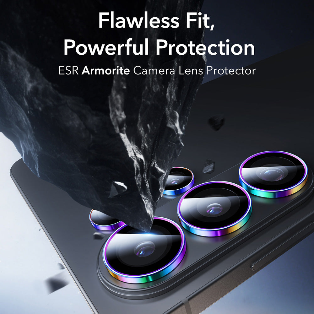 Ochranná fólie na zadní kameru ESR Armorite pro Samsung Galaxy S26 Ultra S948, Tvrzené sklo, Multicolor
