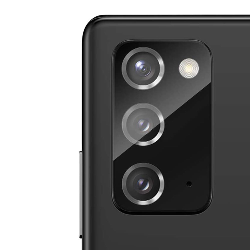Ochranná fólie Lito S+ na zadní kameru pro Samsung Galaxy Note 20 5G N981 / Note 20 N980, Tvrzené sklo, Černá
