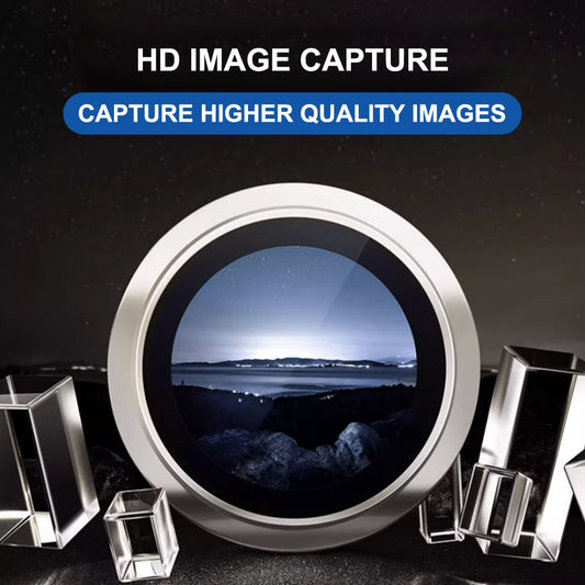 Ochranná fólie Lito Titanium AR na zadní kameru pro Apple iPhone 17, Tvrzené sklo, Zelená