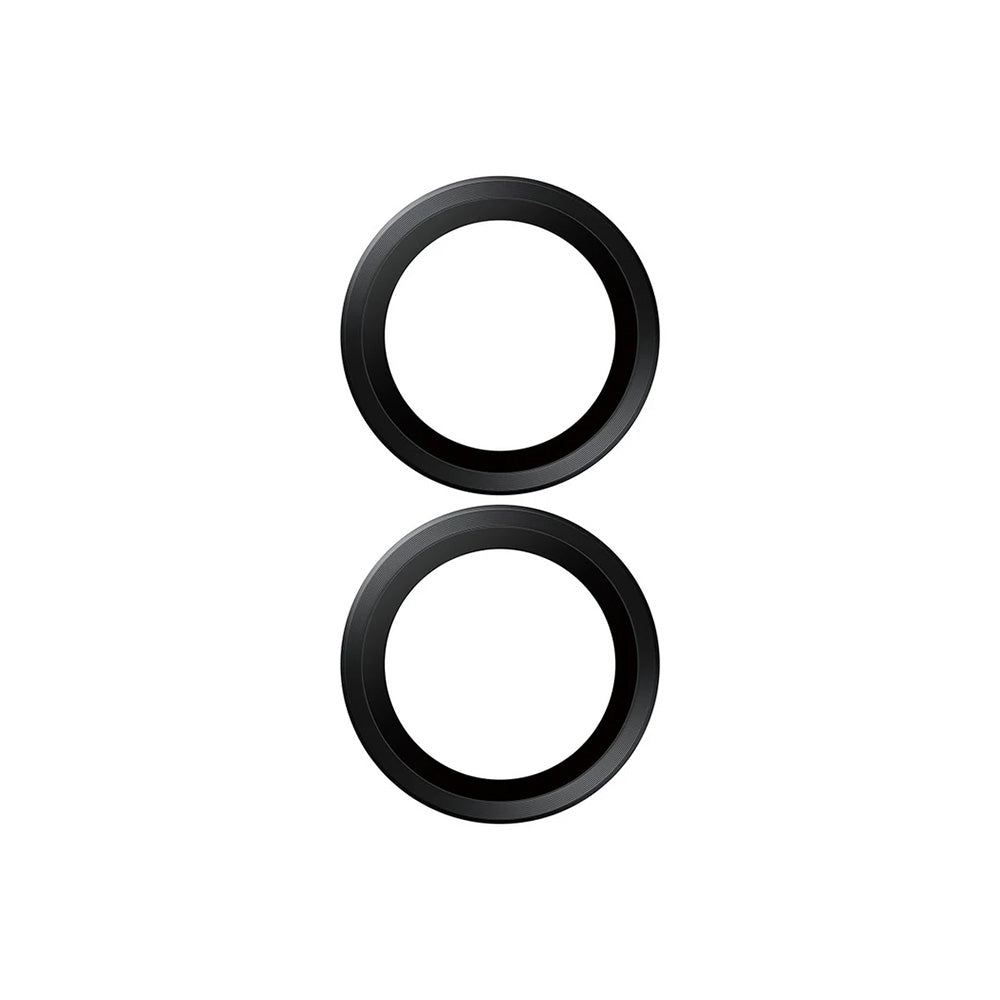 Ochranná fólie PanzerGlass Hoops na zadní kameru pro Apple iPhone 17 / 16 Plus / 16, Tvrzené sklo, Černá