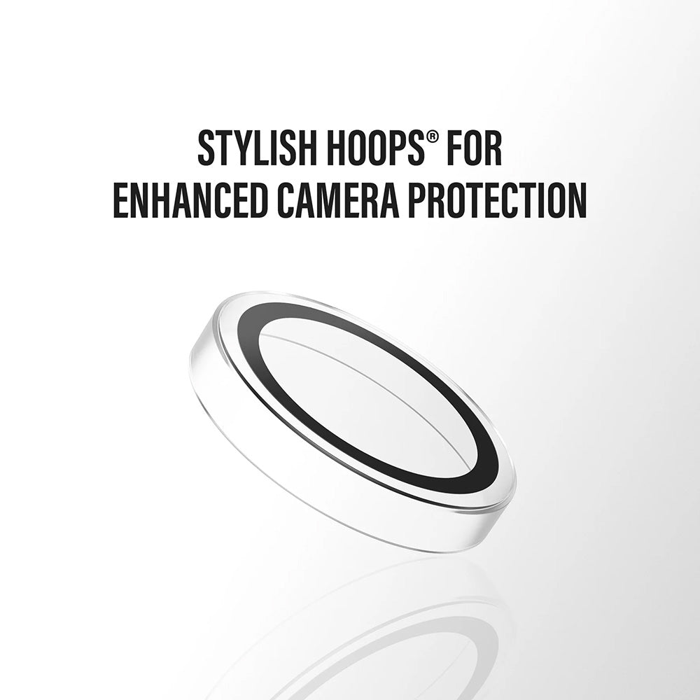 Ochranná fólie PanzerGlass Hoops na zadní kameru pro Apple iPhone 17 Pro, Zpevněné sklo, Průhledná
