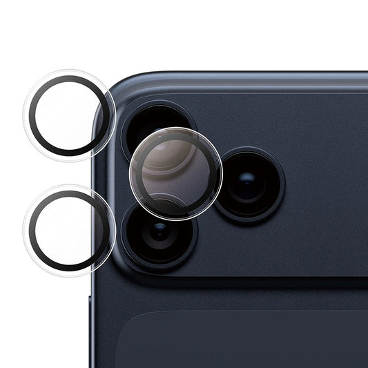 Ochranná fólie PanzerGlass Safe na zadní kameru pro Apple iPhone 17 Pro Max / 17 Pro / 16 Pro Max / 16 Pro, Tvrzené sklo, Průhledná