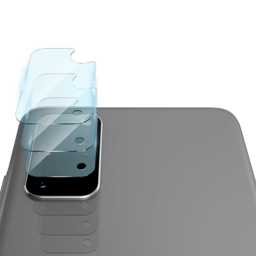 Ochranná fólie na zadní kameru Ringke IDGL pro Samsung Galaxy S20+ 5G G986 / S20+ G985, tvrzené sklo, sada 3 kusů, průhledná