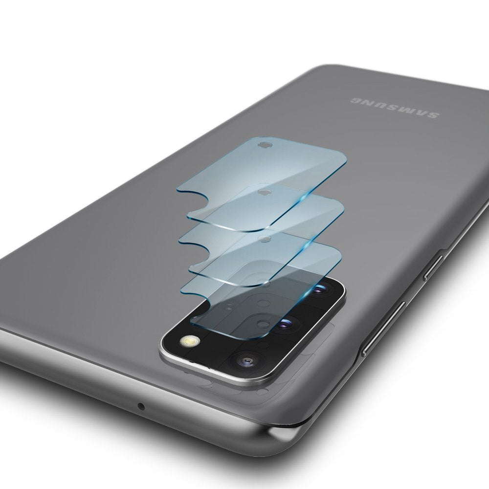 Ochranná fólie na zadní kameru Ringke IDGL pro Samsung Galaxy S20+ 5G G986 / S20+ G985, tvrzené sklo, sada 3 kusů, průhledná