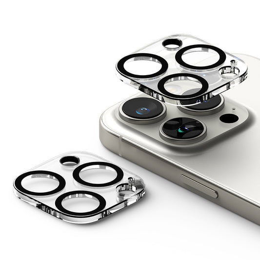 Ochranná fólie Ringke na zadní kameru pro Apple iPhone 16 Pro Max / 16 Pro, Tvrzené sklo, Sada 2 kusy, Průhledná