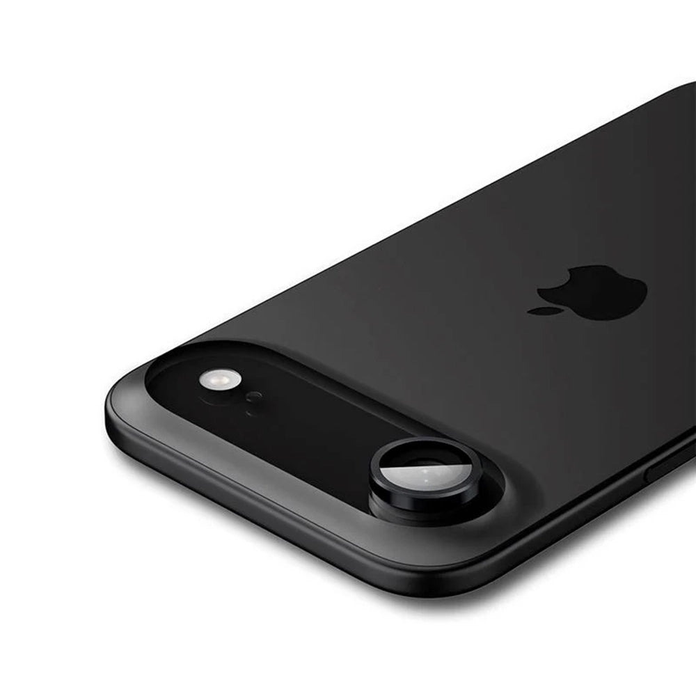 Ochranná fólie na zadní kameru Spigen GlastR EZ FIT Optik Pro pro Apple iPhone 17 Air, Tvrzené sklo, Sada 2 kusy, Černá AGL09863