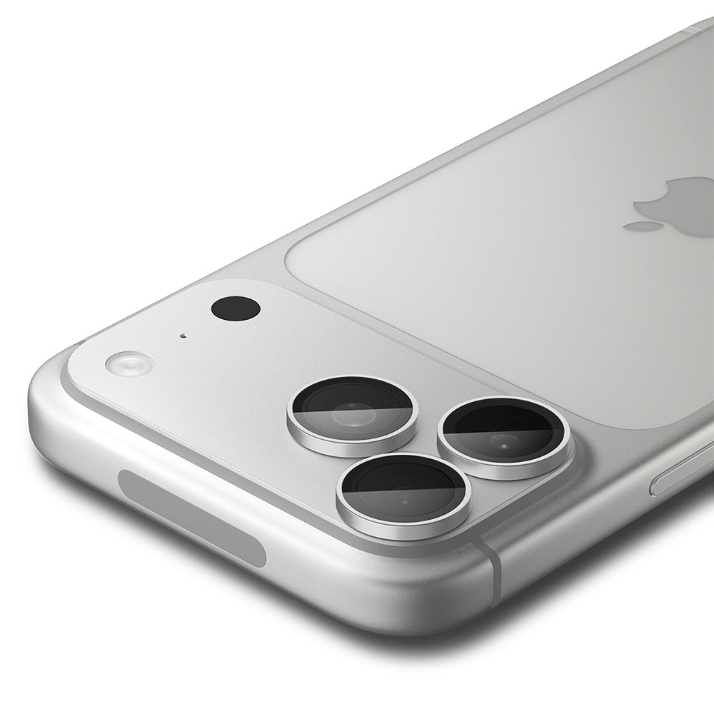 Ochranná fólie na zadní kameru Spigen GlastR EZ FIT Optik Pro pro Apple iPhone 18 Pro / 18 Pro Max, tvrzené sklo, sada 2 kusů, stříbrná AGL12046