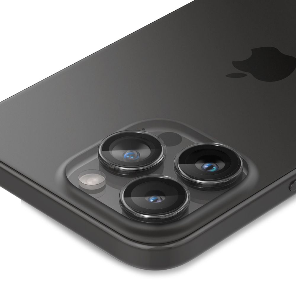 Ochranná fólie na zadní kameru Spigen GlastR EZ FIT Optik Pro pro Apple iPhone 17 Pro Max / 17 Pro, Tvrzené sklo, Sada 2 kusy, Průhledná