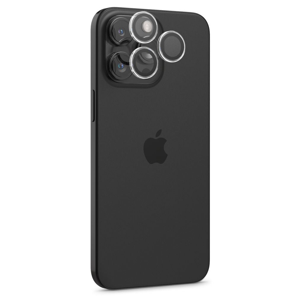 Ochranná fólie na zadní kameru Spigen GlastR EZ FIT Optik Pro pro Apple iPhone 17 Pro Max / 17 Pro, Tvrzené sklo, Sada 2 kusy, Průhledná