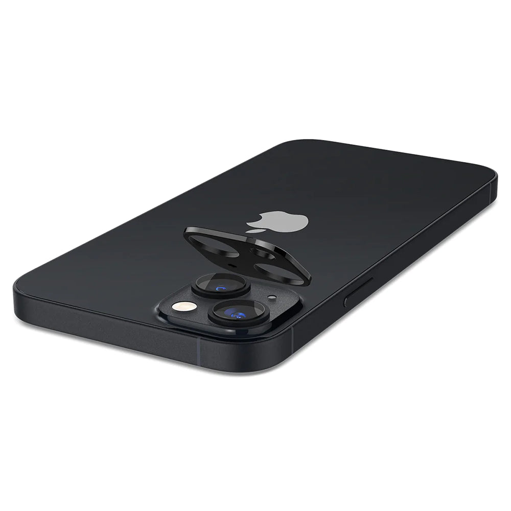 Ochranná fólie na zadní kameru Techsuit pro Apple iPhone 14 Plus / 14, tvrzené sklo, černá